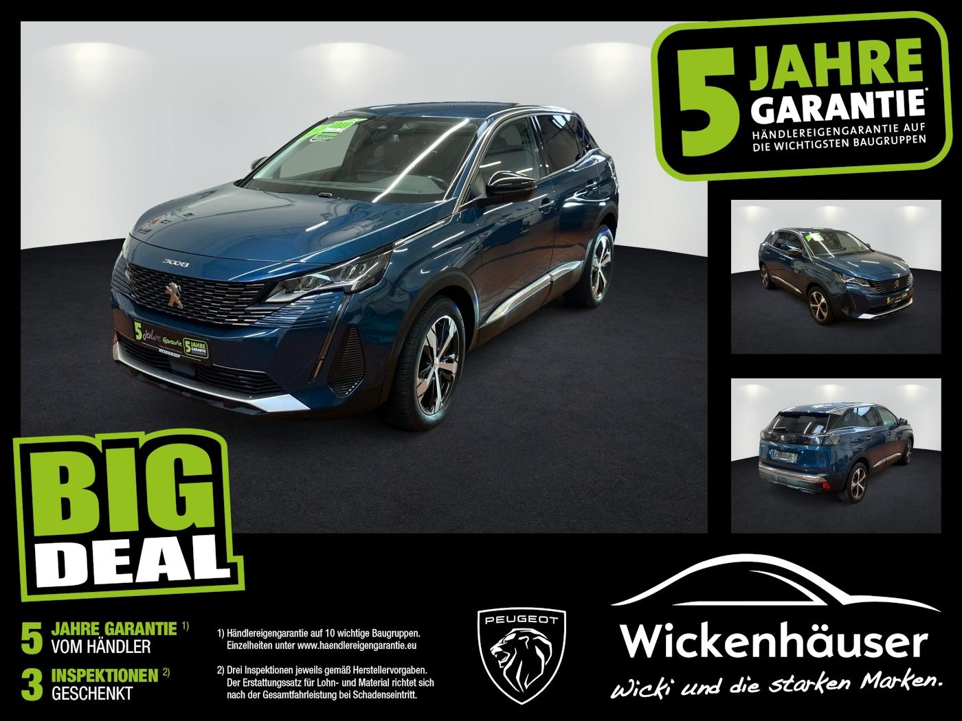 Peugeot 3008 BlueHDi EAT8 Allure Pack LED+Navi+SHZ+Kamer
