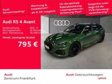Audi Leasingangebot: Audi RS4 Avant tiptronic PANO Matrix B&O HuD MASSAGE