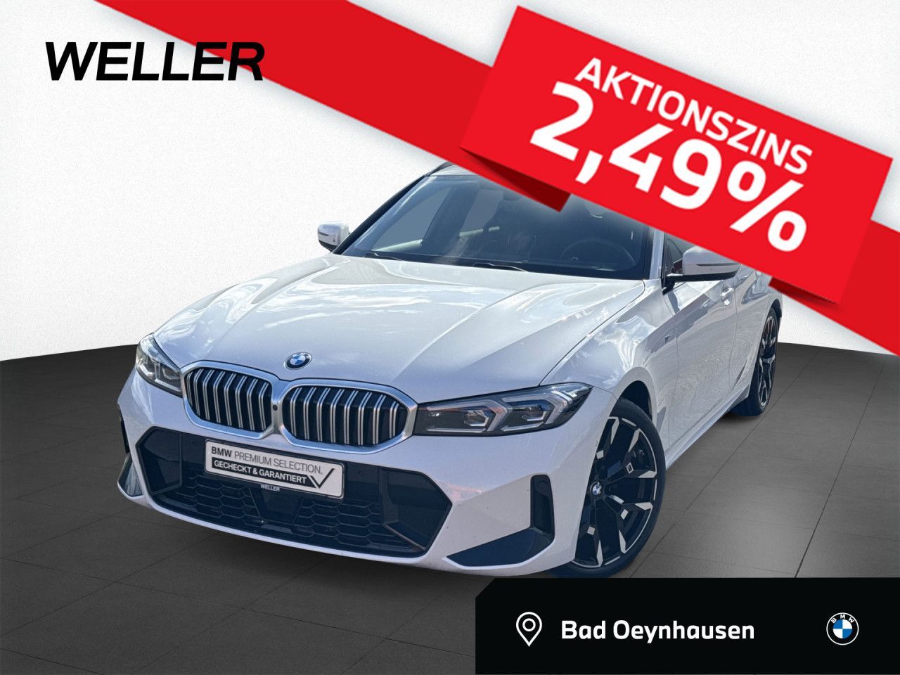 BMW 320i T M SPORT AdLED DA St+Go HiFi 19" Leas329.-