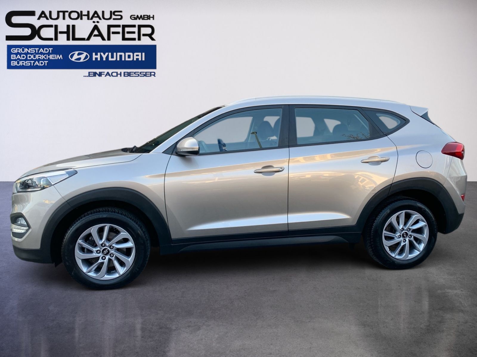 Fahrzeugabbildung Hyundai TUCSON blue Trend Sitzheizung Allwetter