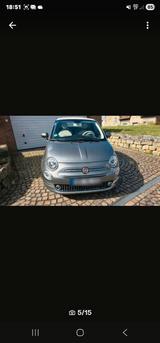 Fiat 500C 0.9 Cabrio TwinAir Turbo 2 Hd Rentner  - Fiat 500C: Beige