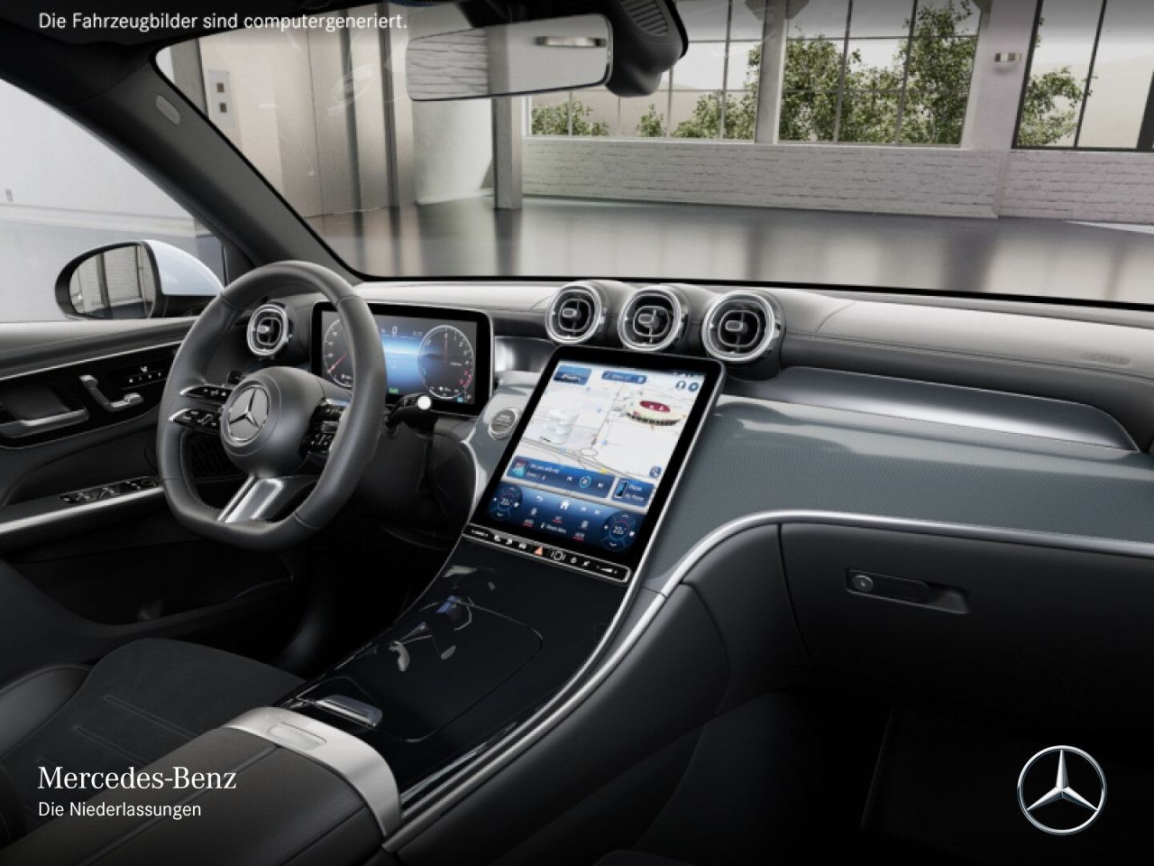 Mercedes-Benz GLC 300 de 4M AMG+PANO+360+AHK+LED+TOTW+KEYLESS foto 10