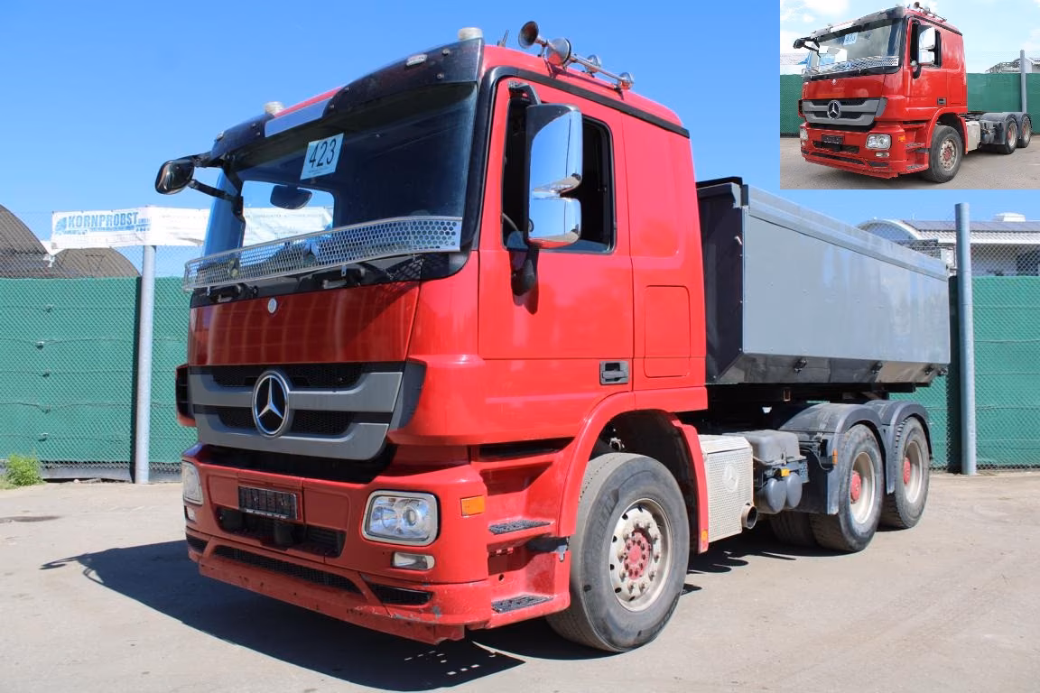 Mercedes-Benz 2648 6x4 BL - Thermo Wechselkippmulde - Nr.: 423