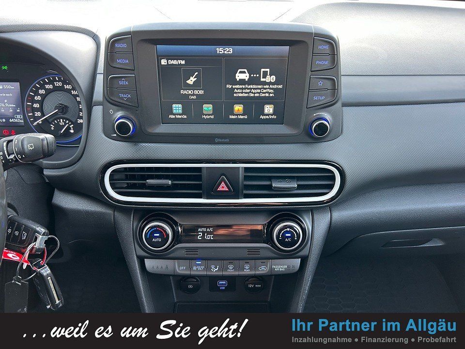 Fahrzeugabbildung Hyundai KONA HYBRID AUT TREND AHK/ABNEHMBAR 2J-GARANTIE