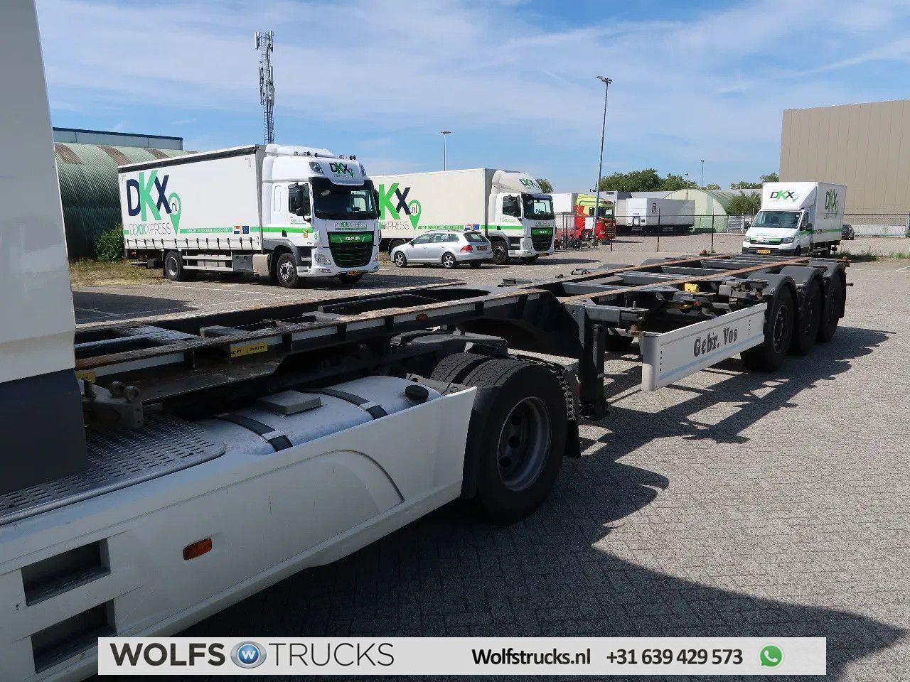 Renders FCC, BPW 2x20/40/45 FT, TUV, NL Trailer, TOP!