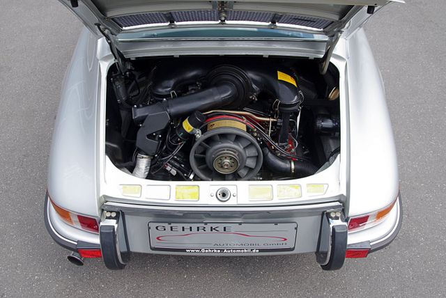 Porsche 911 T Coupé im Erstlack, Motorumbau 2.8 RSR