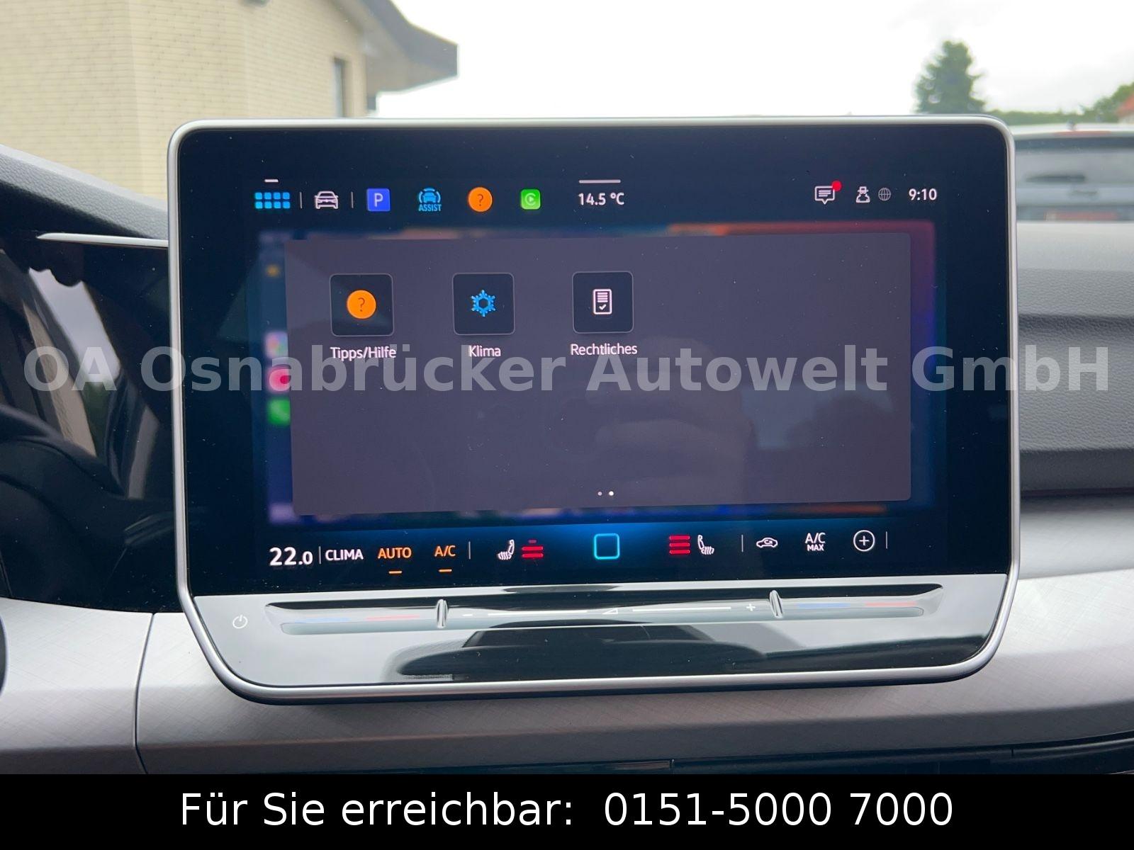 Volkswagen Golf 8 Kombi 1.5 eTSI 150PS Life Lenkradheizung, миниатюра 27