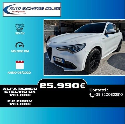 Alfa Romeo Stelvio 210 CV Q4 Veloce (gancio trai