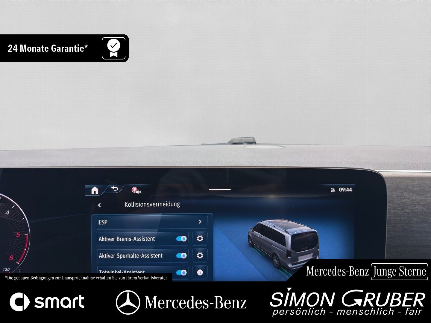 Fahrzeugabbildung Mercedes-Benz V 300 d 4M Ava L AMG Airmatic Standhzg 7Sitzer