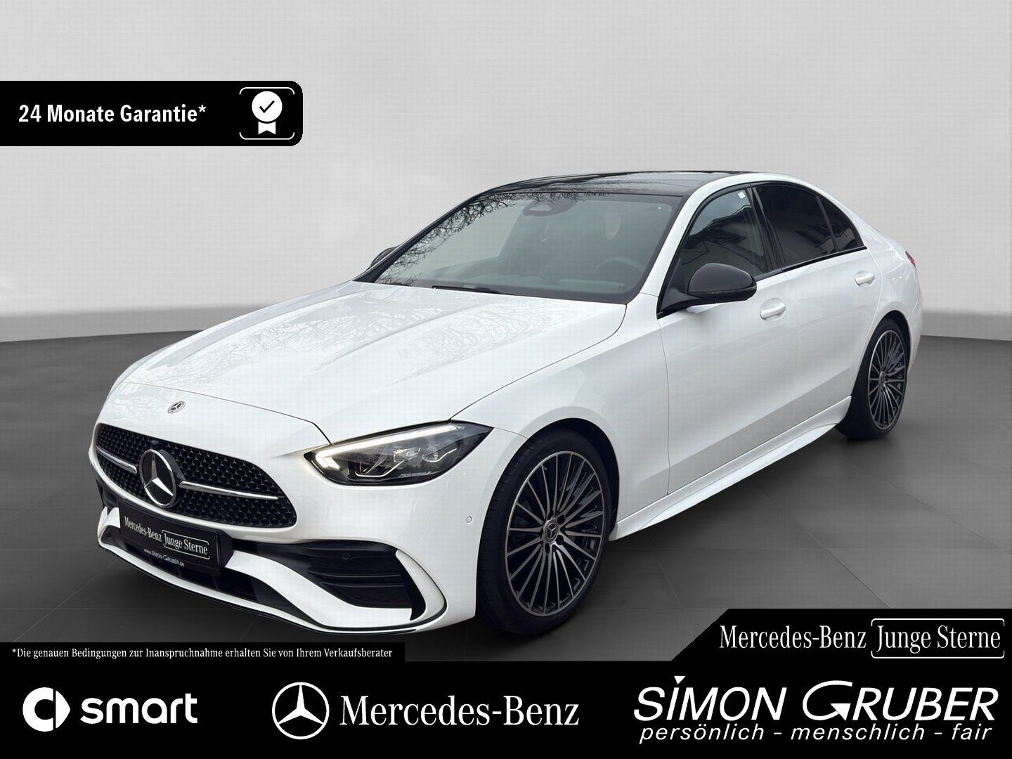 Fahrzeugabbildung Mercedes-Benz C 200 AMG Night Pano Memory AdvSound 19Zoll