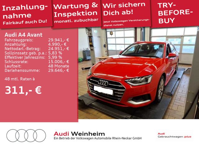 Audi A4 Avant 40 TDI Advanced S-tronic Matrix PDC uvm