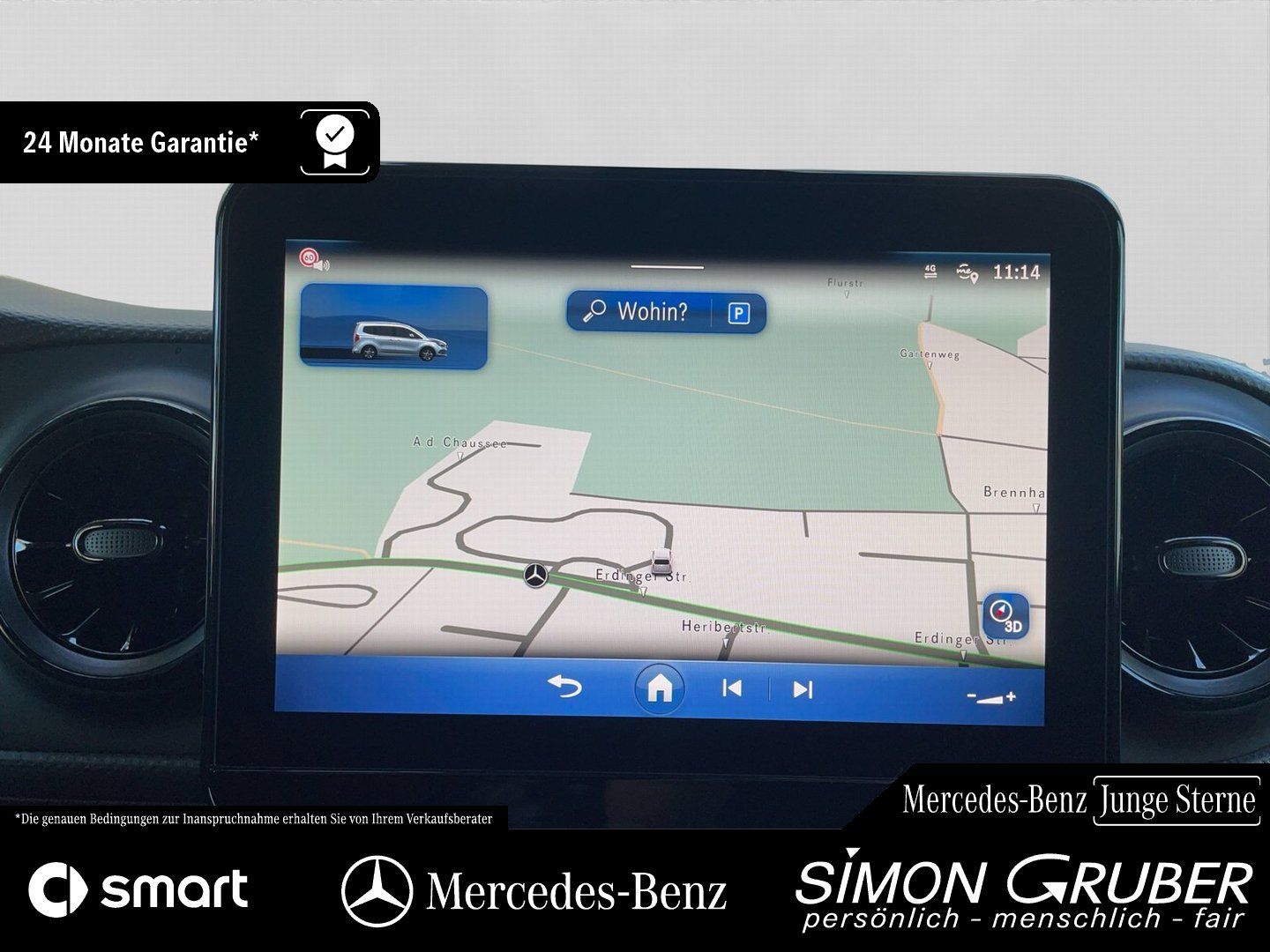 Fahrzeugabbildung Mercedes-Benz Citan 113 Standard Aut. LED Navi Kamera 3 Sitzer