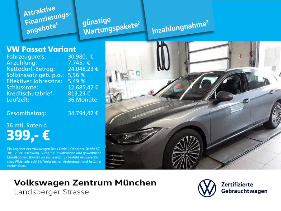 Volkswagen Passat Elegance 1.5 eTSI IQ.Light Navi ParkAssis foto 2
