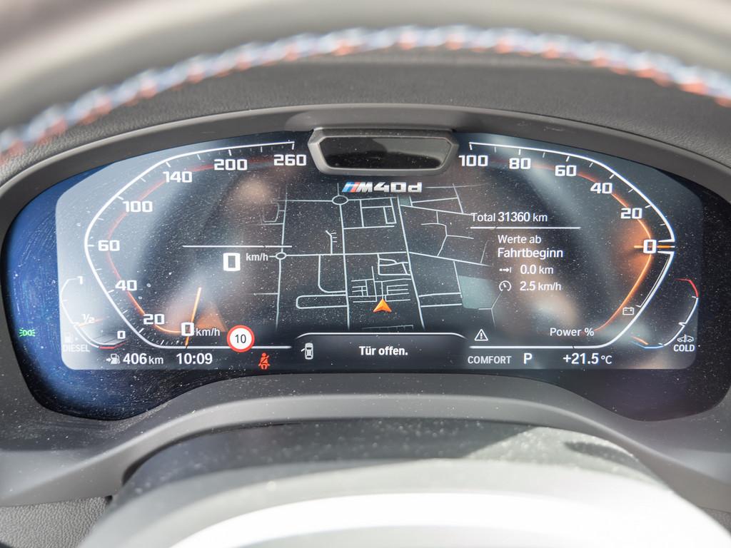 BMW X3 M40d LEDER+LASER+PANO+HUD+NAVI+KEYLESS+