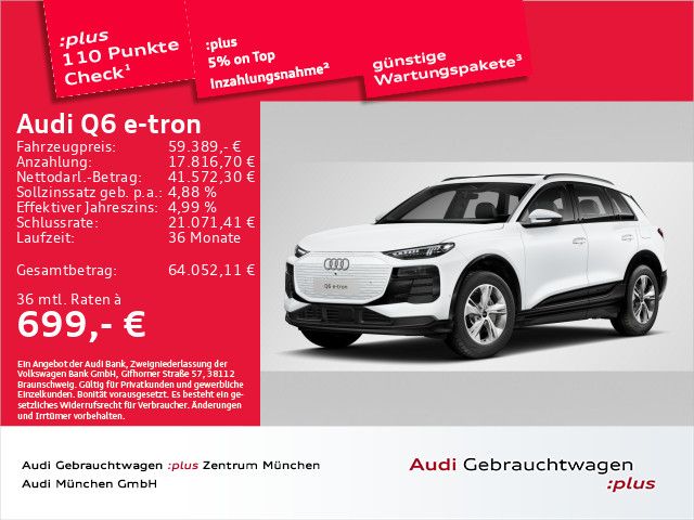 Image of Audi Q6 e-tron