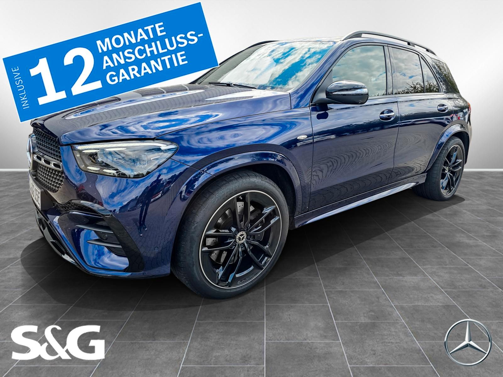 Mercedes-Benz GLE 350 de AMG MBUX+360°+M-LED+AHK+Night+Distron
