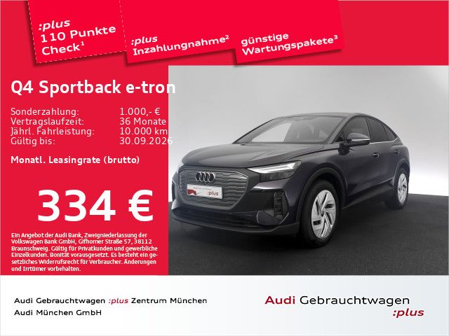 Audi Q4 Sportback e-tron 45 Wärmep./20"Zoll/Navi+