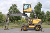 Volvo EW160 C | QUICK COUPLER | ELEVATING CABIN | UMSC - Volvo Mobilbagger Ew