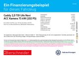 Volkswagen Caddy 2,0 TDI Life Navi ACC Kamera - Volkswagen Caddy in Ludwigshafen