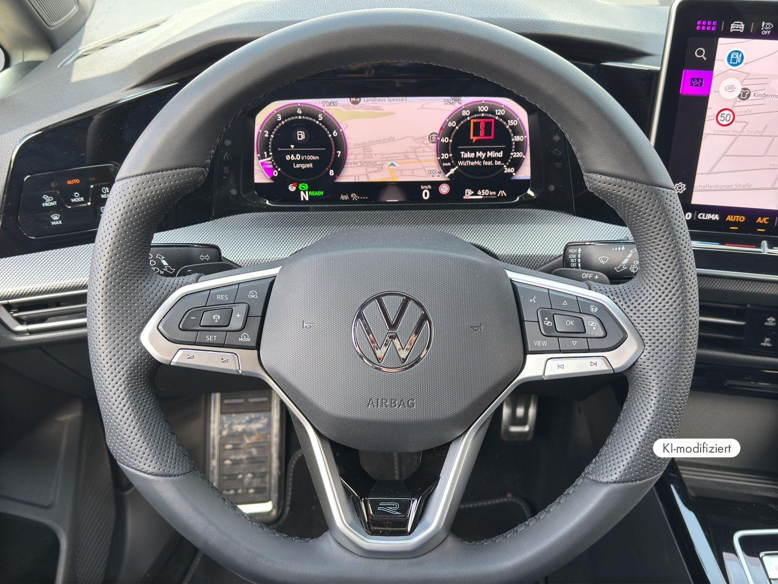 Volkswagen Golf VIII Variant R-Line DSG,BlackStyle,LED,AHK,, миниатюра 9
