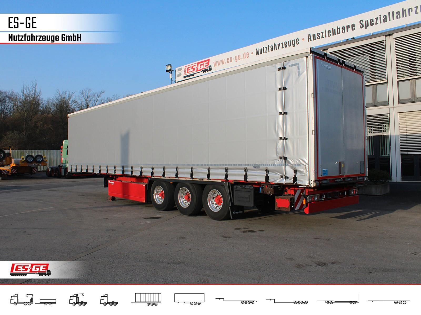 Krone 3-Achs-Sattelanhänger, Curtainsider