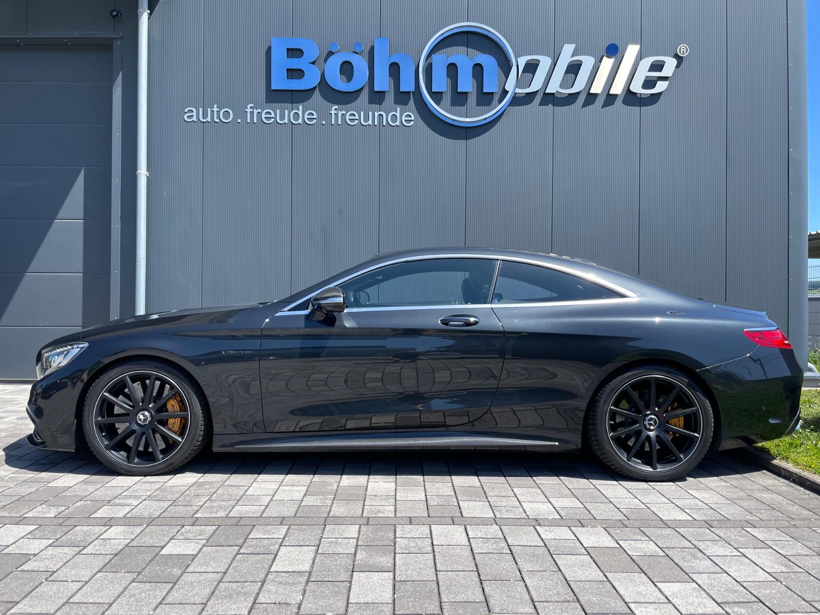 Mercedes-Benz S 63 AMG 4M Coupé/HUD/Pano/Carbon/Top/MWST. awb.