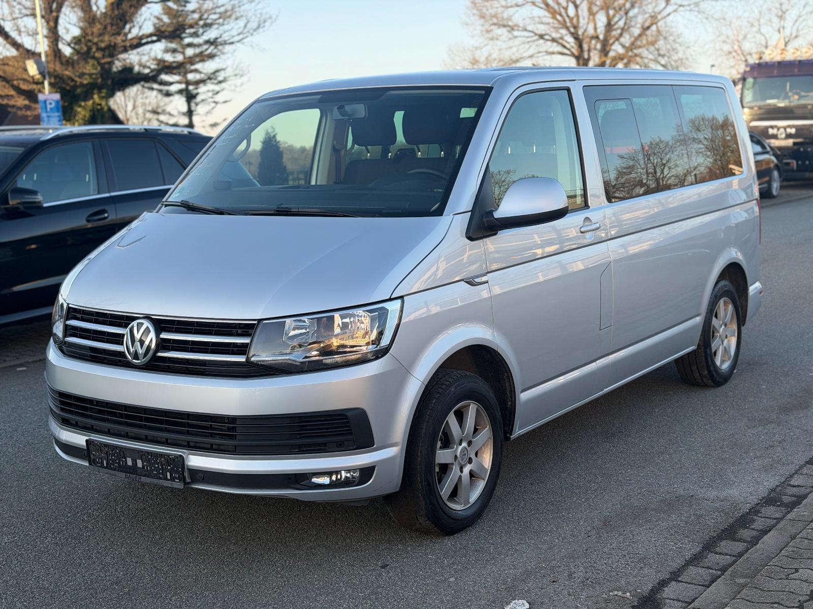 Volkswagen T6 Caravelle Aut*PDC*9-Sitzer*Silber*Euro 6*LED*