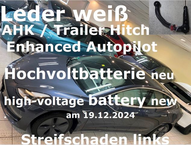 Tesla Model 3 High-Voltage BATTERY new+enh.Autopilot++