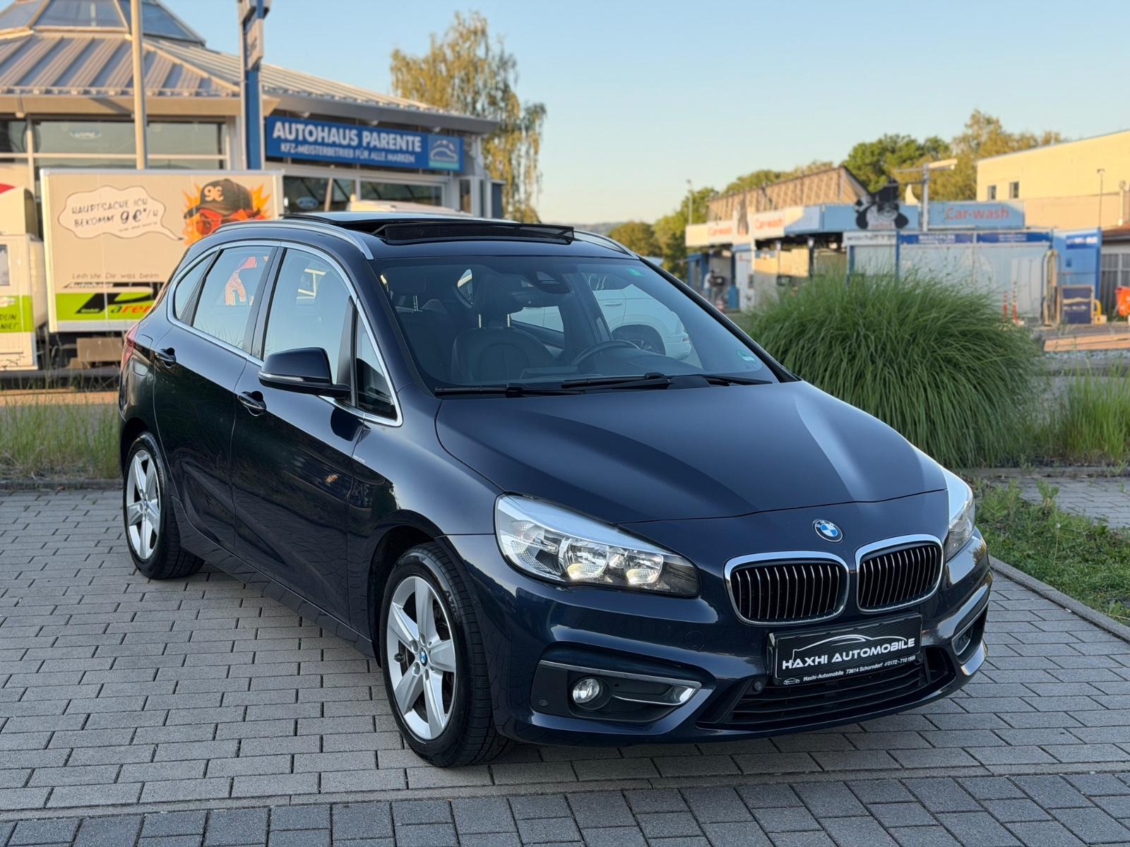 BMW 218 2014 — rear view