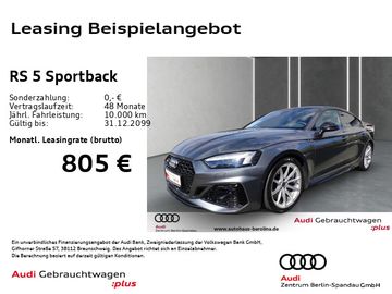 Audi Leasingangebot: Audi RS 5 Sportback tiptr. *NAV+*B&O*ACC*R-CAM*