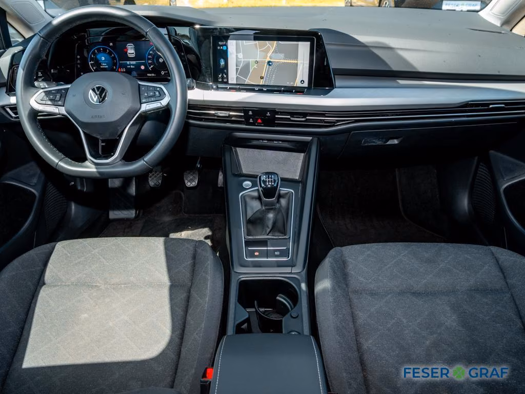 Volkswagen Golf VIII 1.5 TSI Life LED/RFK/SHZ/APP CONNECT, миниатюра 8
