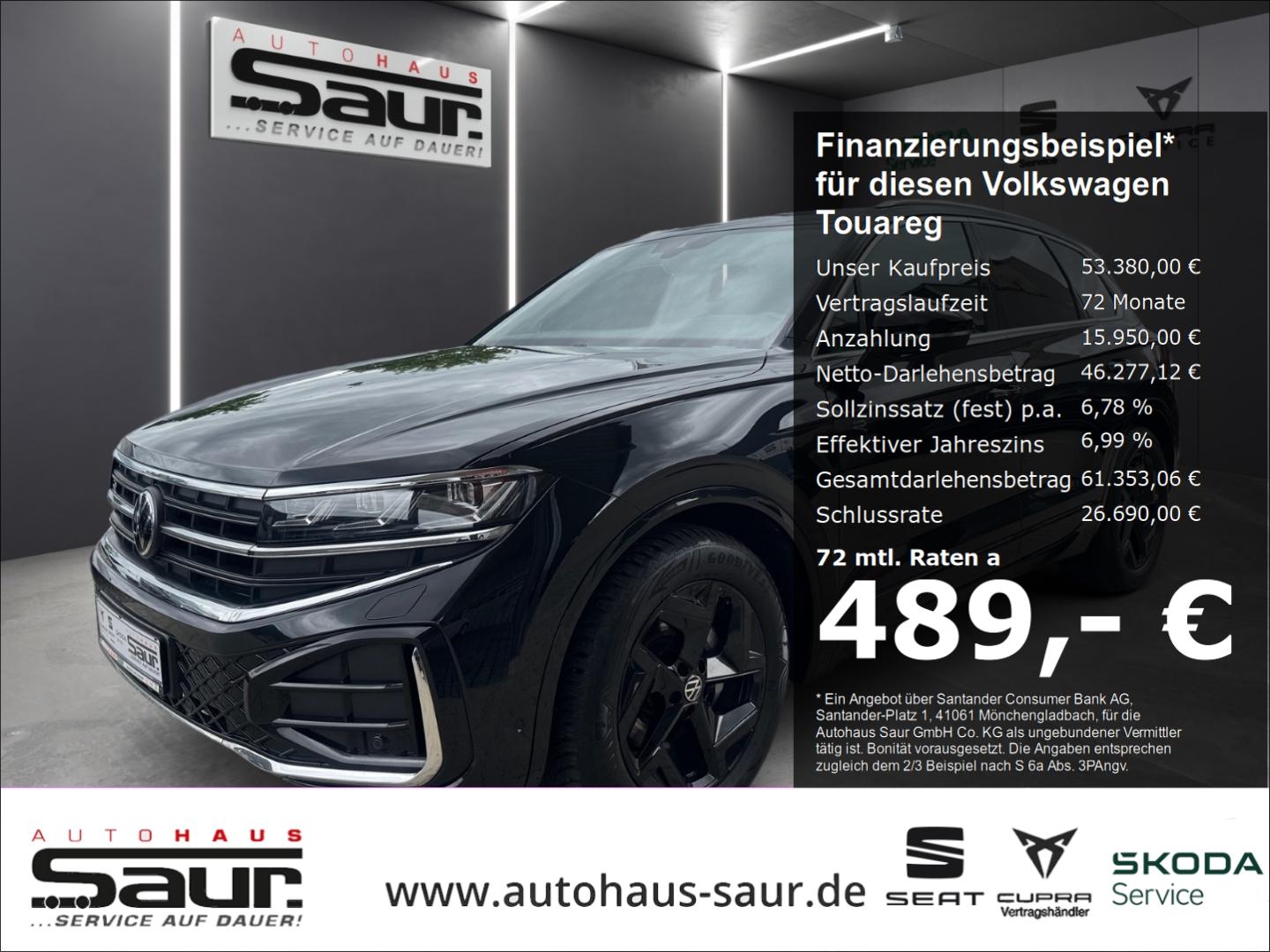Volkswagen Touareg 3.0 TDI 4Motion R-Line AHK KESSY RÜCKFAH