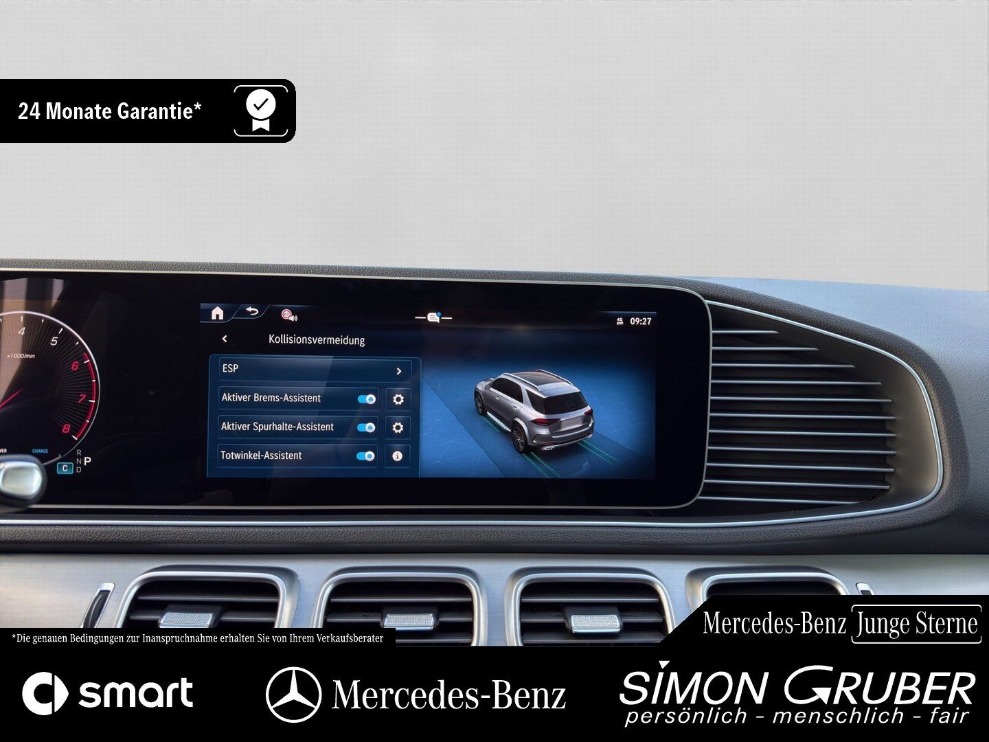 Fahrzeugabbildung Mercedes-Benz GLE 450 4M Leder Pano Memo 360 Burm AHK