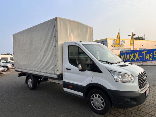 Ford Transit Pritsche+Plane 350 L4 ,KLIMA,NAVI