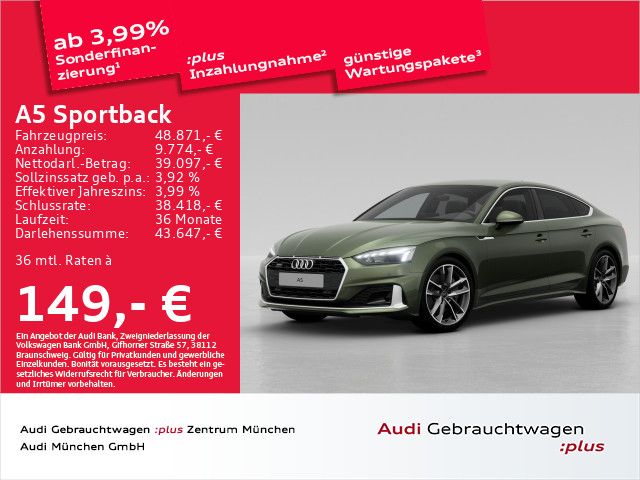 Audi A5 Sportback 45 TFSI qu. S tronic S line ACC/Vir