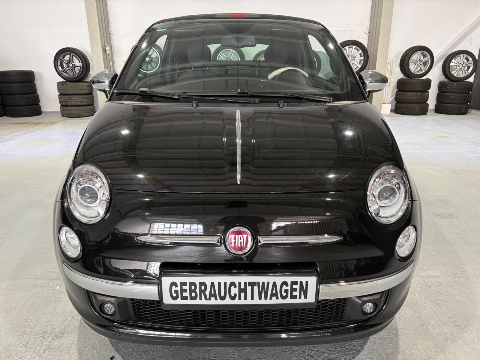 Fiat 500 Cabrio by Gucci*Leder*Klimaaut.*