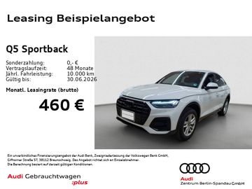 Audi Leasingangebot: Audi Q5 Sportback 40 TDI qu. Adv. S tronic *PANO*HuD*