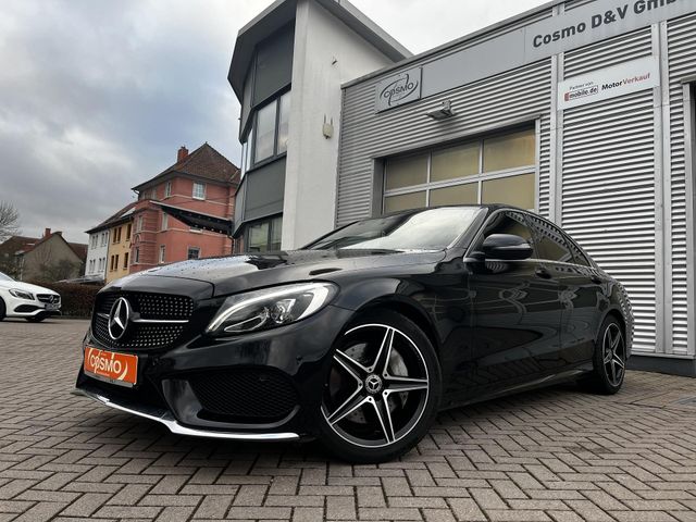 Mercedes-Benz C250d Limo. AMG-Line Navi+LED+Vollleder