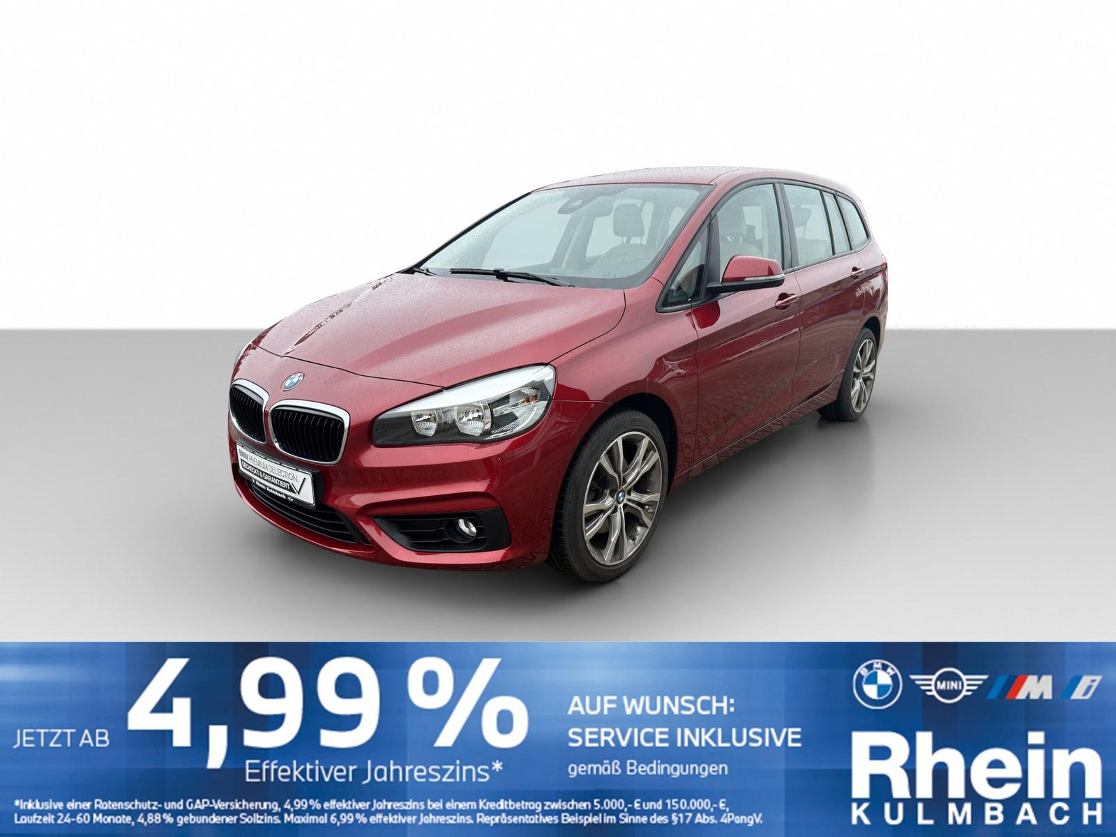 BMW 218d Gran Tourer Advantage Navi Business Paket