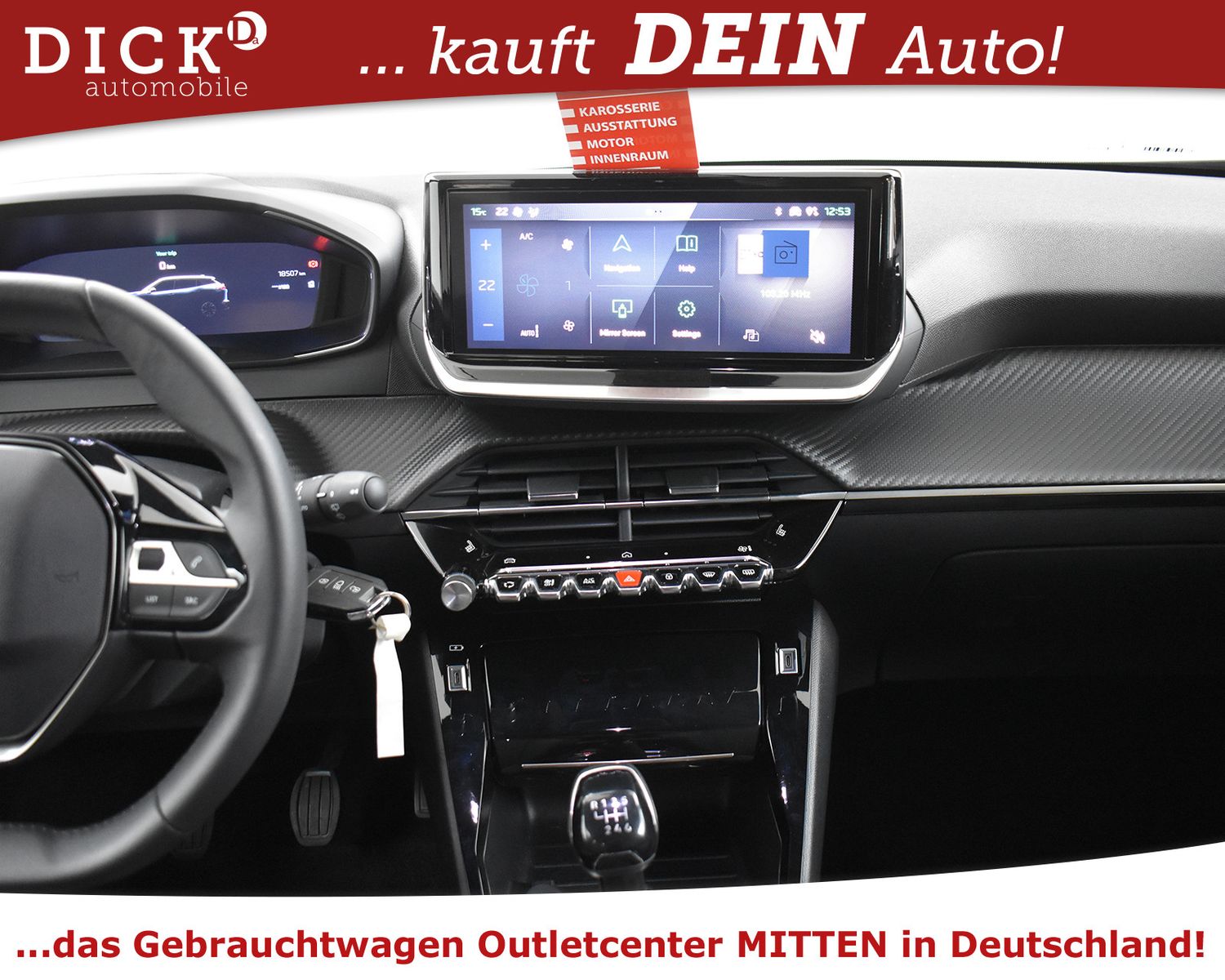 PEUGEOT 2008 1.2 Allure VIRTU+NAVI+LED+SHZ+TEMP+KAMER+18 - Image 14