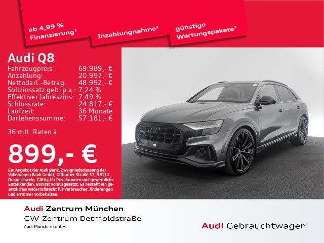 Audi Q8 55 TFSI e qu. tiptr. S line Pano/B&O/HD-Matri