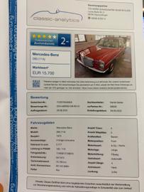 1973 Mercedes-BENZ E 280 — миниатюра 13