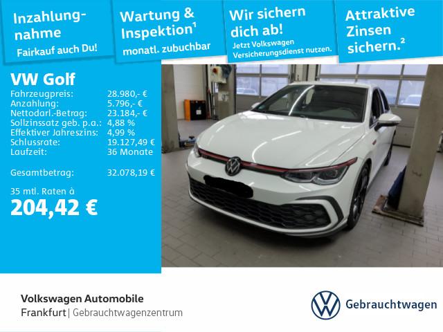 Volkswagen Golf VIII 2.0 TSI DSG GTI Navi IQ.Light ACC DAB+
