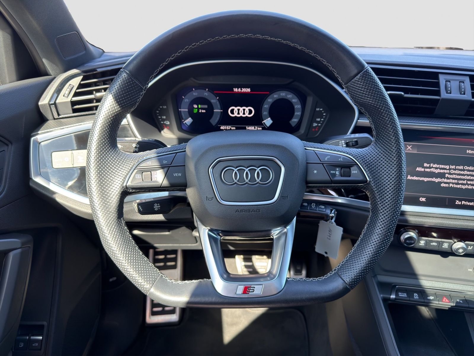 Audi Q3 Sportback S line 45 TFSI e Hybrid Kompaktlade foto 12