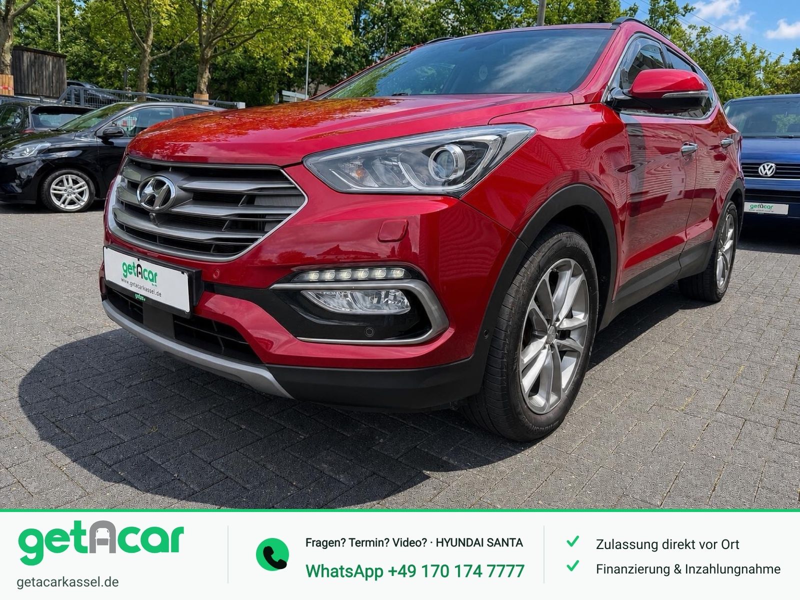 Hyundai SANTA FE Santa Fe blue Premium 4WD
