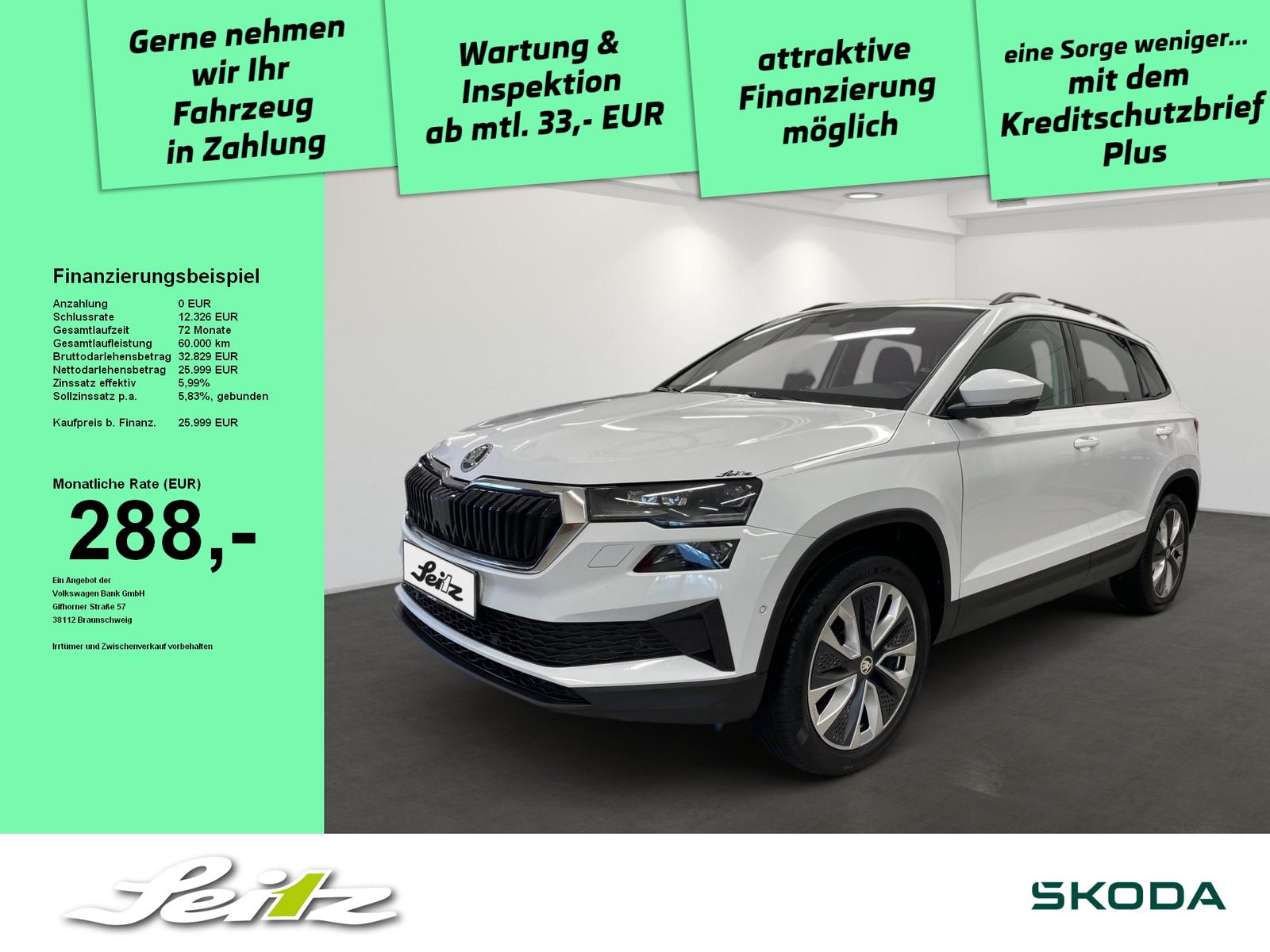Skoda Karoq 2.0 TDI 4x4 Style *MATRIX*KAMERA*NAVI*SITZ