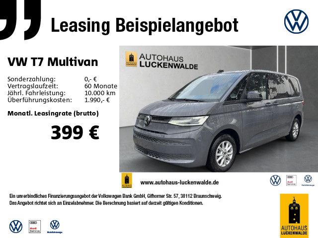 Volkswagen T7 Multivan 2.0 TDI DSG *IQ-MATRIX*Digi.C-Pro*