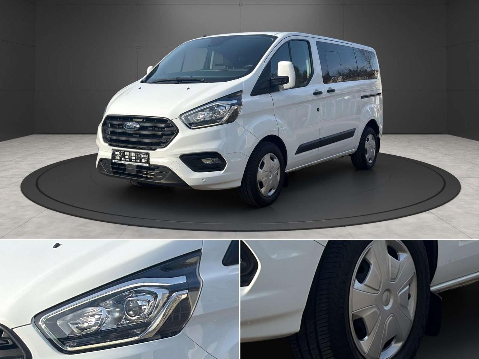 Ford Transit Custom 9-SITZE AHK LED 2XSCHIEBETÜR NAVI