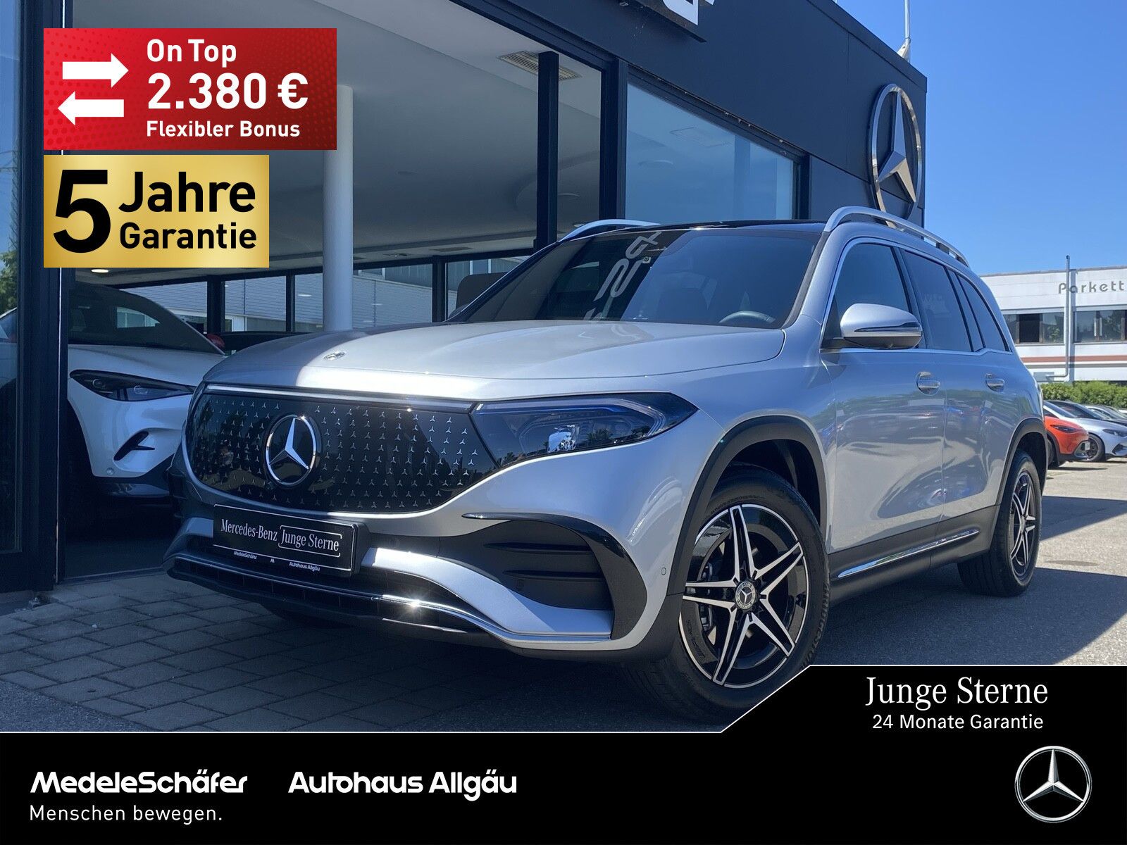MERCEDES-BENZ EQB 300 4M AMG Pano LEDER 360° Vorr.-Distronic