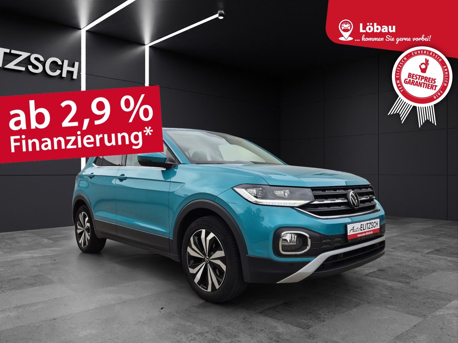 Fahrzeugabbildung Volkswagen T-Cross Style DSG LED Kamera ACC Navi